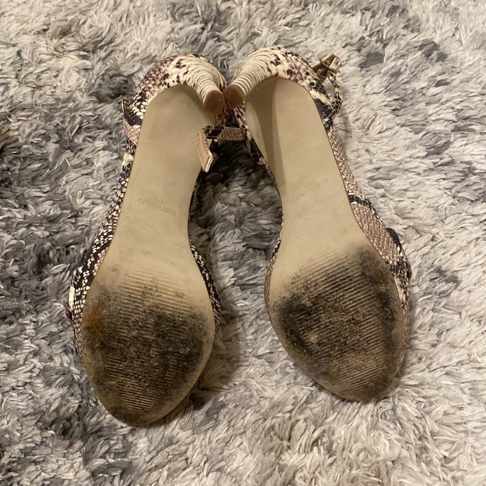 Steve Madden Snake Print Heels - image 2